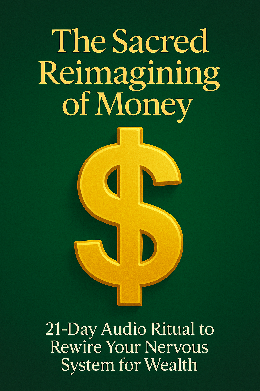 The Sacred Reimagining of Money