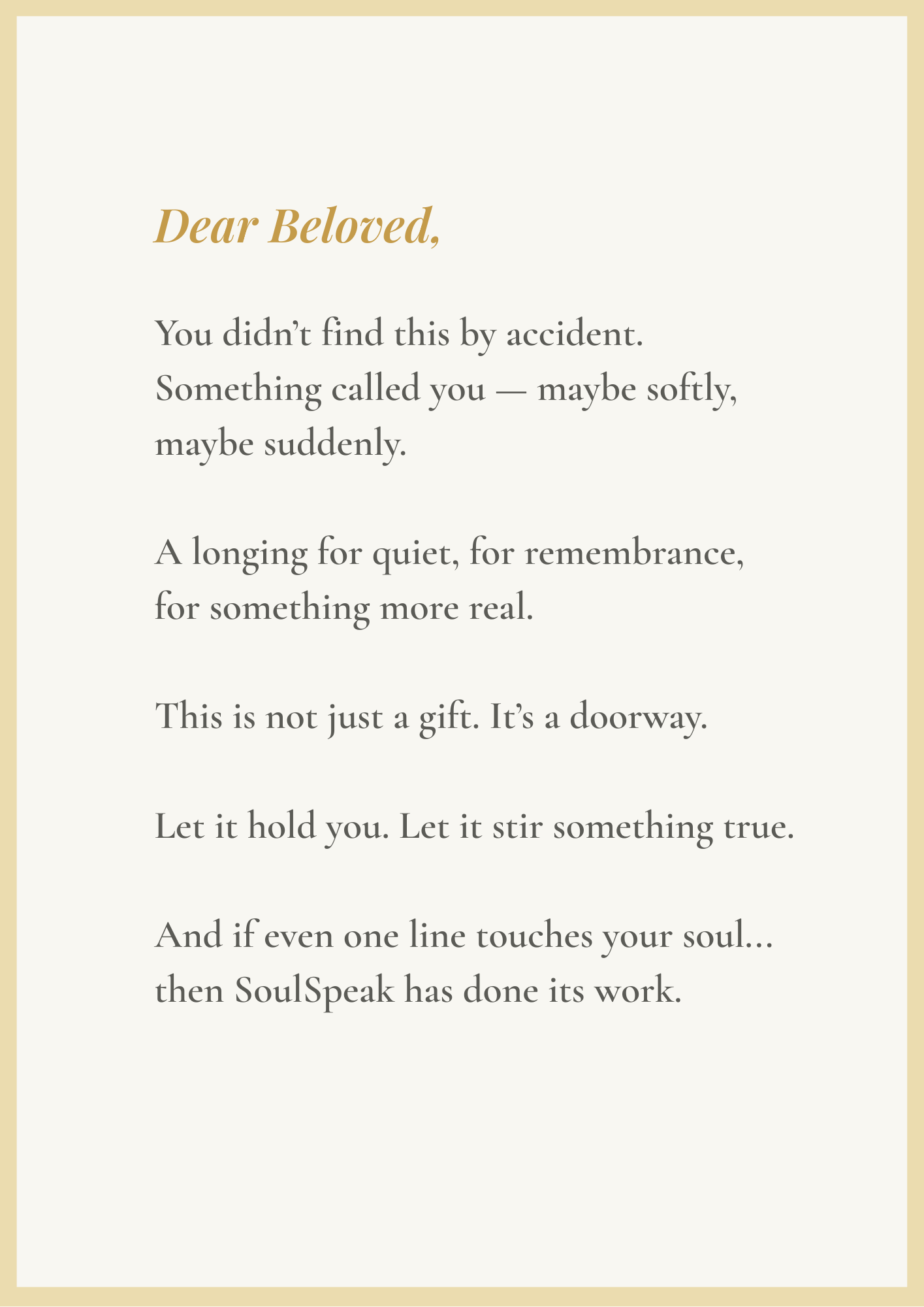 Free Poems — Whispers of the Soul