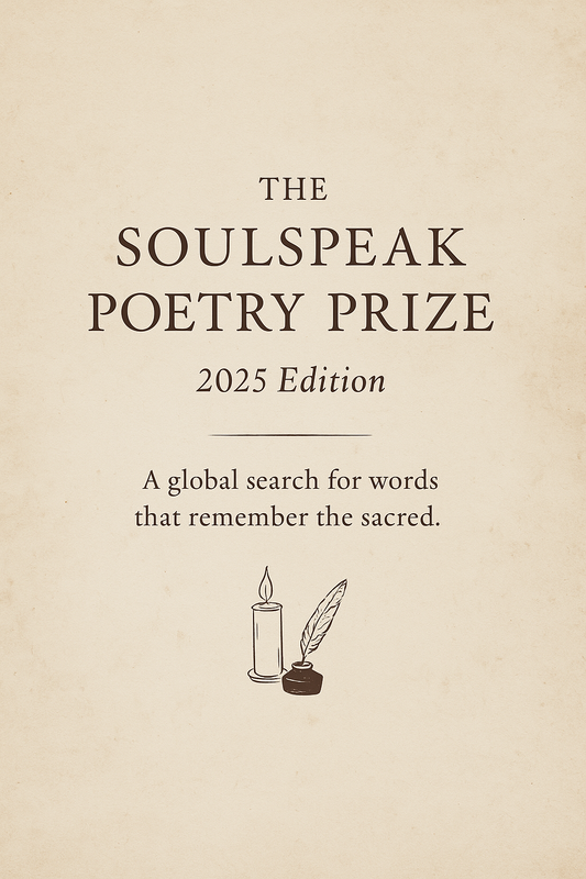 SoulSpeak Poetry Prize 2025 – Entry Ticket