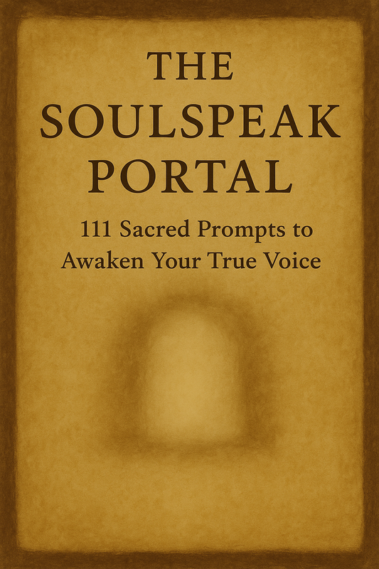 The SoulSpeak Portal: 111 Sacred Prompts to Awaken Your Brand's True Voice